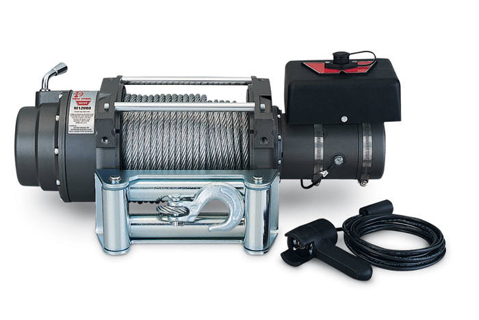 Seilwinde WARN M12000 24V 5.400 kg Zugkraft