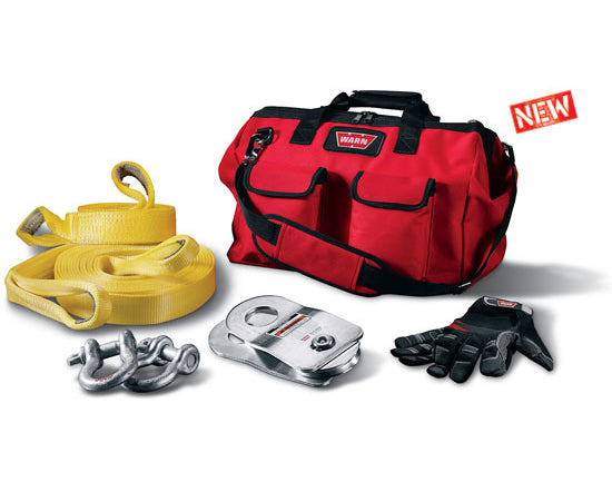 WARN Zubehörtasche, rot, inkl. Inhalt für Winden bis 4.5 to Zugkraft