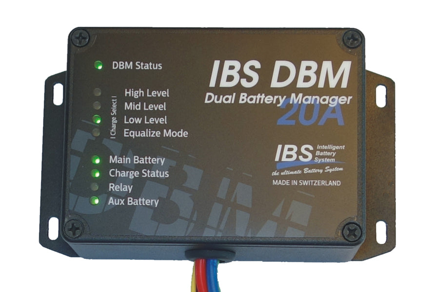 IBS-DBM Doppelbatteriesystem, 20A 12/12V und 24/12V (besonders für Euro 6 Fzg.)