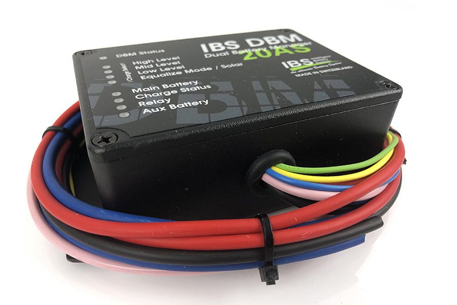 IBS-DBM Doppelbatteriesystem, 20AS 12/24V (Euro 6 Fzg. inkl. Solarregler)