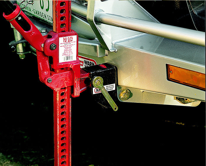 Hi-Lift Aufnahme zum sicheren Halt, für ARB-Stoßstange