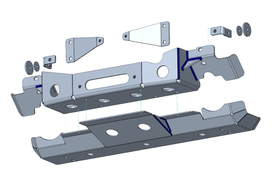 SEILWINDENANBAUSATZ INEOS GRENADIER mit Kunststoffseil und Teilegutachten