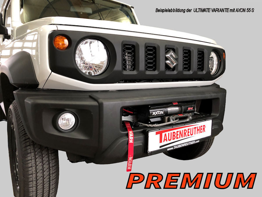 Seilwinden-Set Suzuki Jimny GJ ab 2018, inkl. WARN AXON 45-S