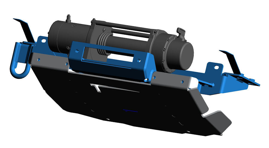 Seilwindenanbausatz Nissan Navara D23 NP300 m. UFS #29-T030105