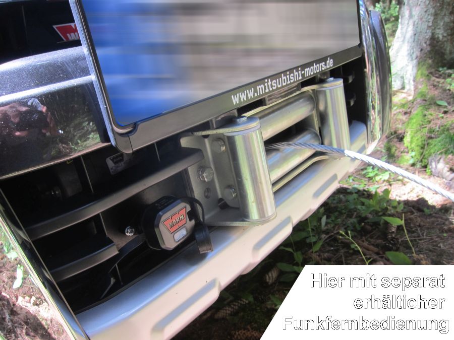 Seilwindenanbausatz Pajero V60 + V80