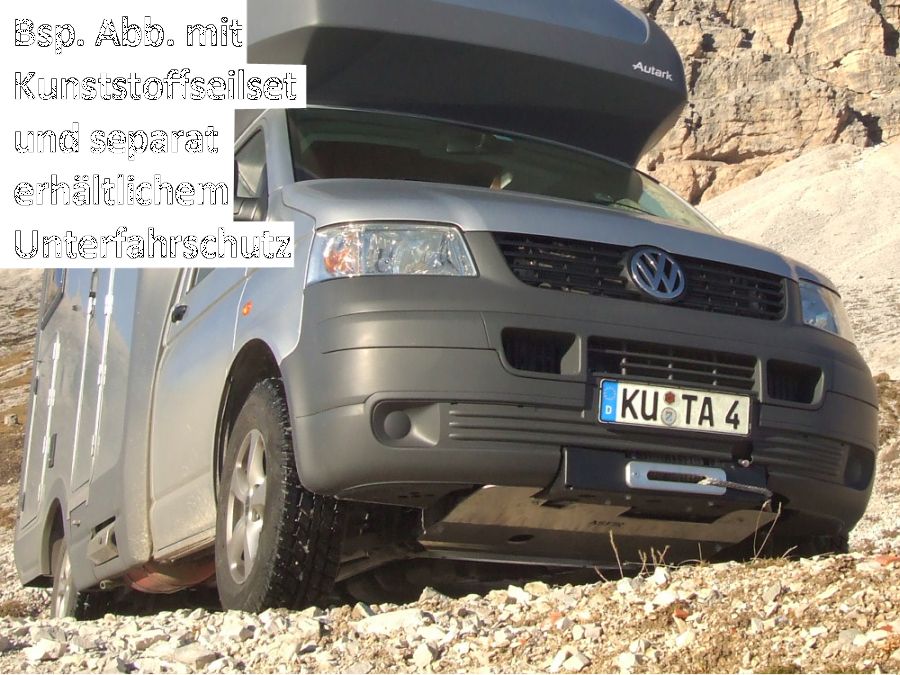 Seilwindenanbausatz VW T5, 2,5l TDI bis 2010