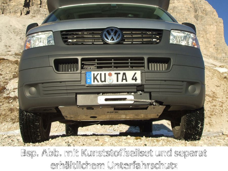 Seilwindenanbausatz VW T5, 2,5l TDI bis 2010