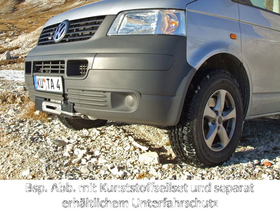 Seilwindenanbausatz VW T5, 2,5l TDI bis 2010