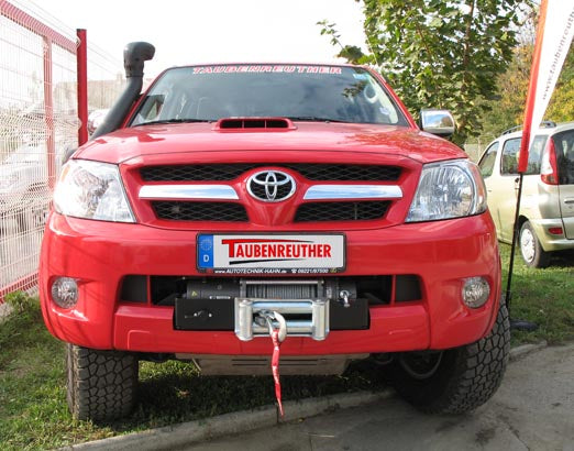 Seilwindenanbausatz Toyota Hilux Vigo 2005-2015