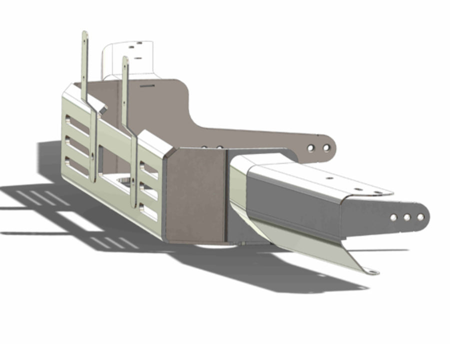 Seilwindenanbausatz Mercedes G 460 + 461 auch EURO 5