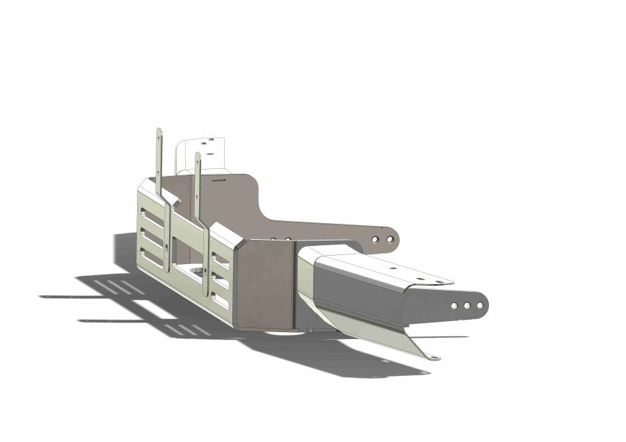 Seilwindenanbausatz Mercedes G 460 + 461 auch EURO 5