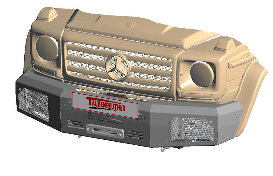Fronstoßstange mit Seilwinde Mercedes G350 & G500 16-18