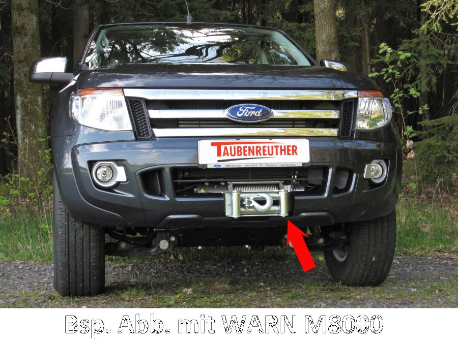 Seilwindenanbausatz Ford Ranger ab '12-'18
