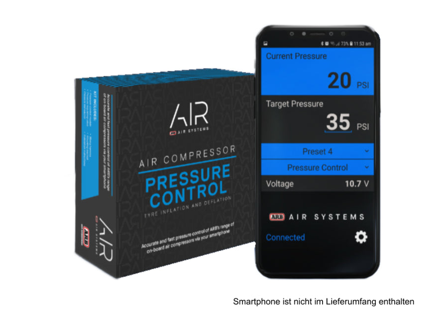 ARB Pressure Control, Bluetooth Kontrollsystem für ARB Kompressoren