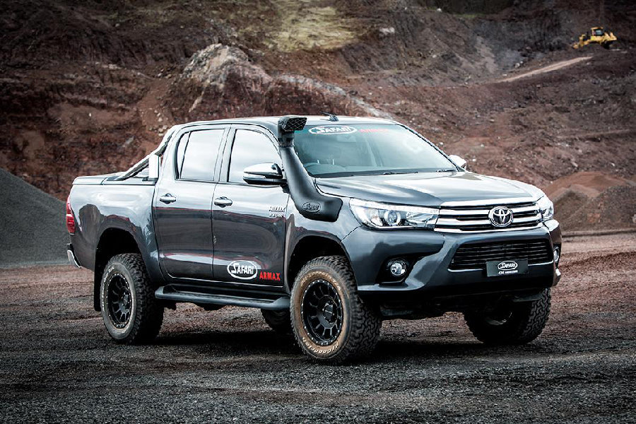 Safari Snorkel ARAMAX Toyota Hilux 16-> SS123HP, breite Kotflügel
