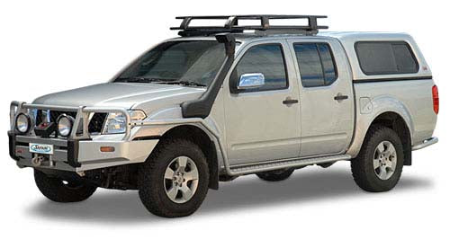 Safari-Snorkel V-SPEC Nissan D40 -10, Pathfinder R51 -10, SS730HFB
