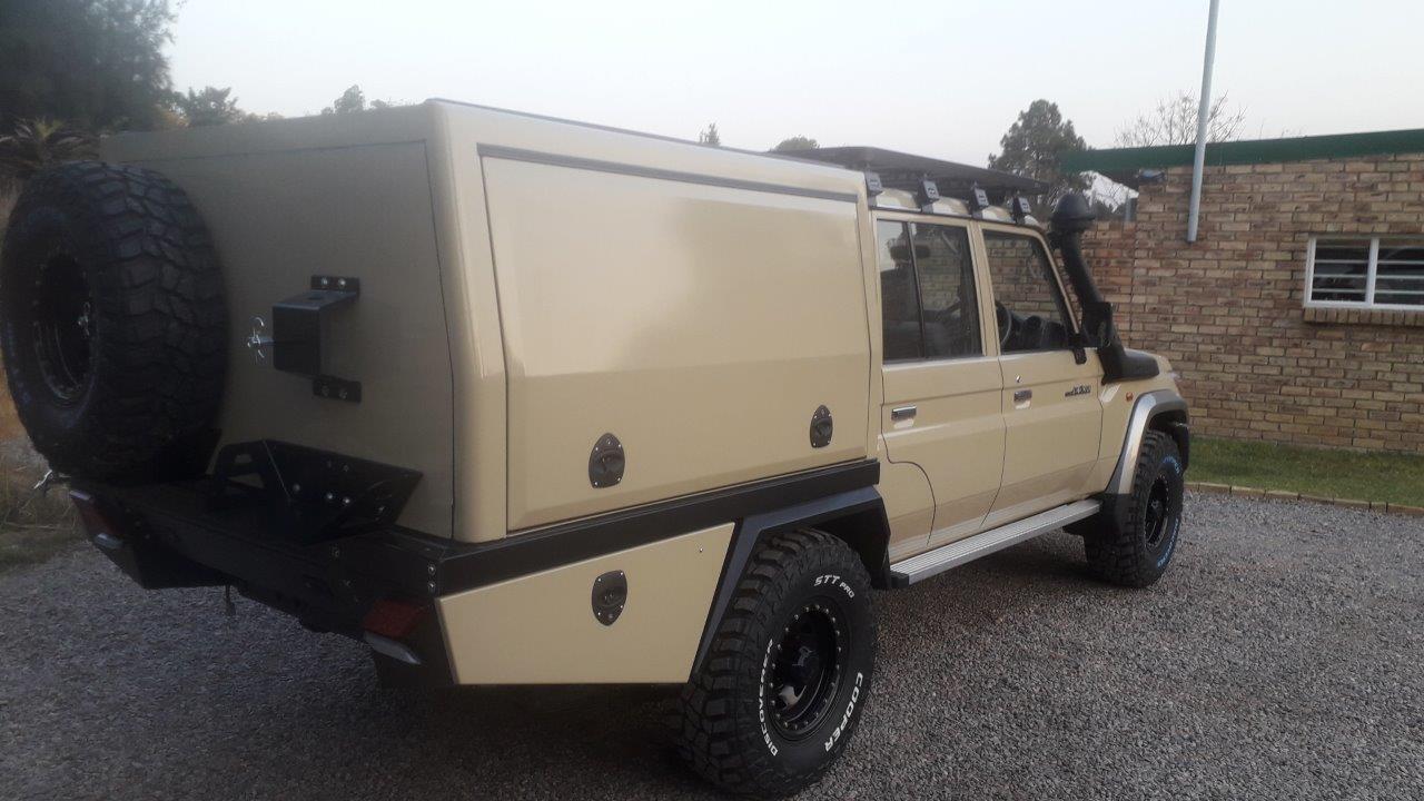 Bushtech Canopy Tray Toyota Landcruiser 79