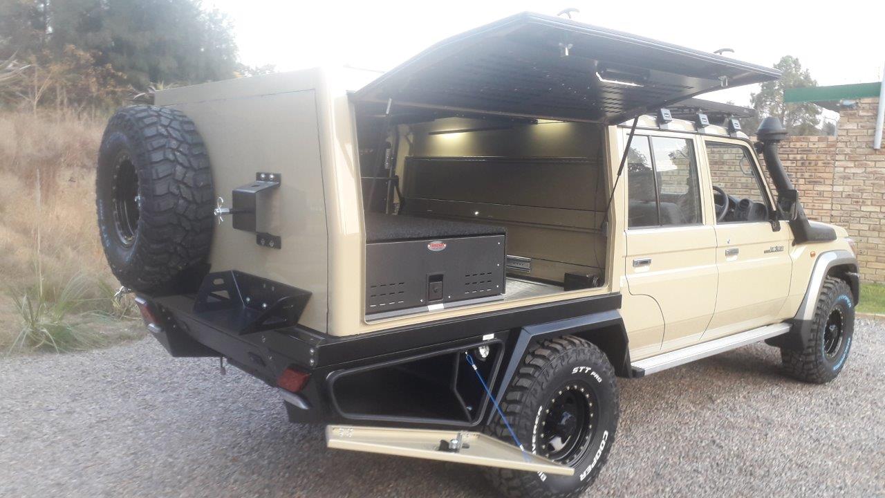 Bushtech Canopy Tray Toyota Landcruiser 79