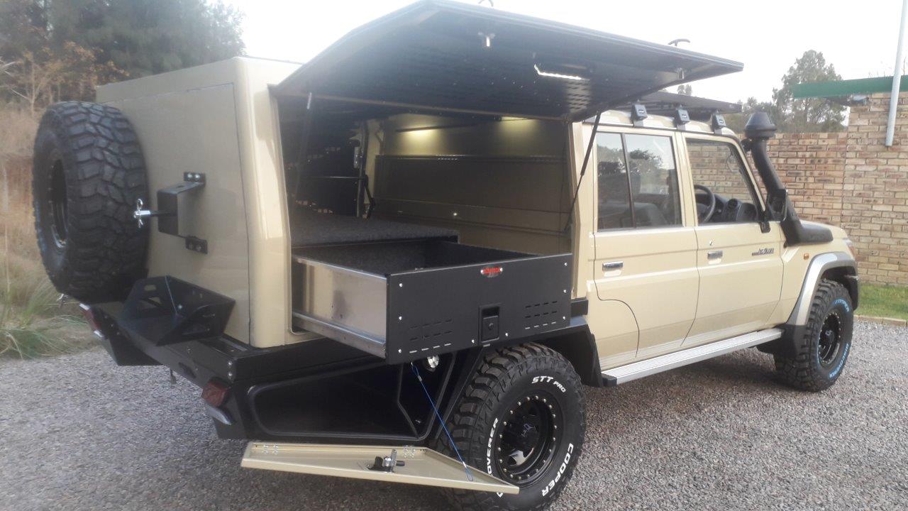 Bushtech Canopy Tray Toyota Landcruiser 79