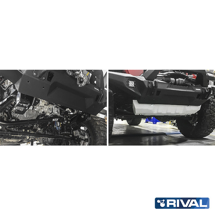 Spurstange 6 mm Alu UFS für Jeep Wrangler JL 2-Doors/4-Doors 2.0T; 3.6; 2.2TD regular bumper!