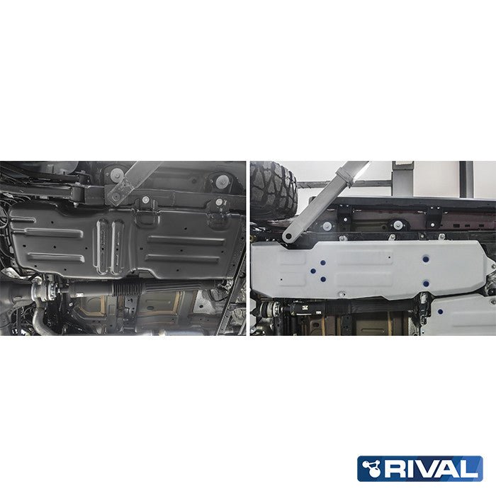 Tank UFS 6 mm Alu für Jeep Wrangler JL 4-Doors 2.0T; 3.6; 2.2TD