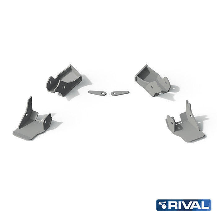 Vordere und hintere Lenker UFS 6 mm Alu für Jeep Wrangler JL 2-Doors/4-Doors 2.0T; 3.6; 2.2TD