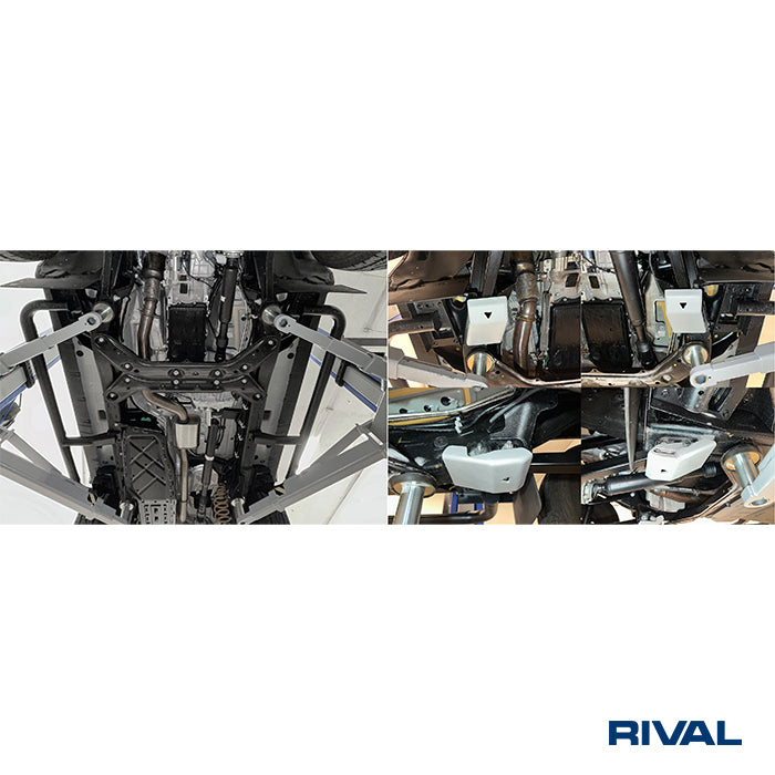 Unterfahrschutz 6 mm Alu Ineos Grenadier 2023-; 3 l. / Benzin; 3 l. / Dieselkraftstoff