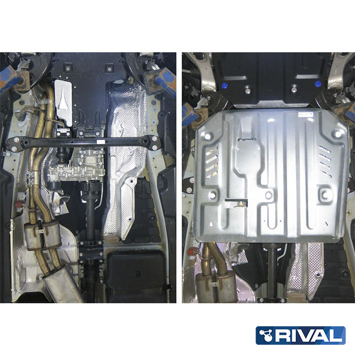 Getriebe und Verteilergetriebe UFS 4 mm Alu für Volkswagen Touareg 3,0TD; 3,6