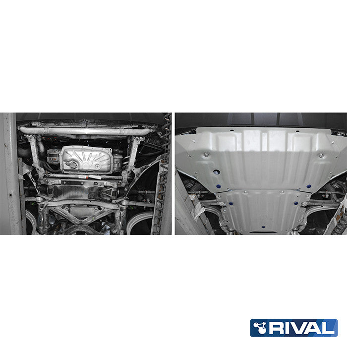 Motor UFS 4 mm Alu für Volkswagen Touareg 3,0TDI; 3,0