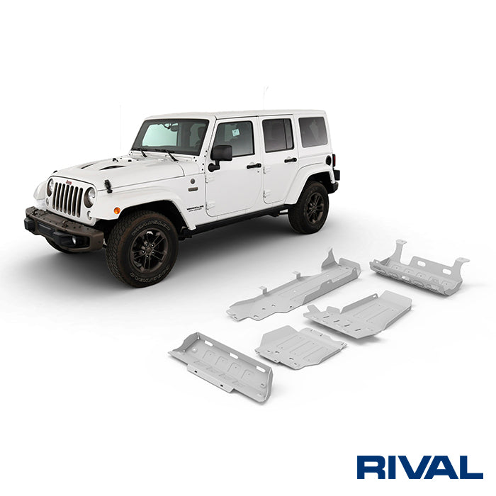 UFS SET 6 mm Alu für Jeep Wrangler JK 4-Doors only 2,8 Diesel