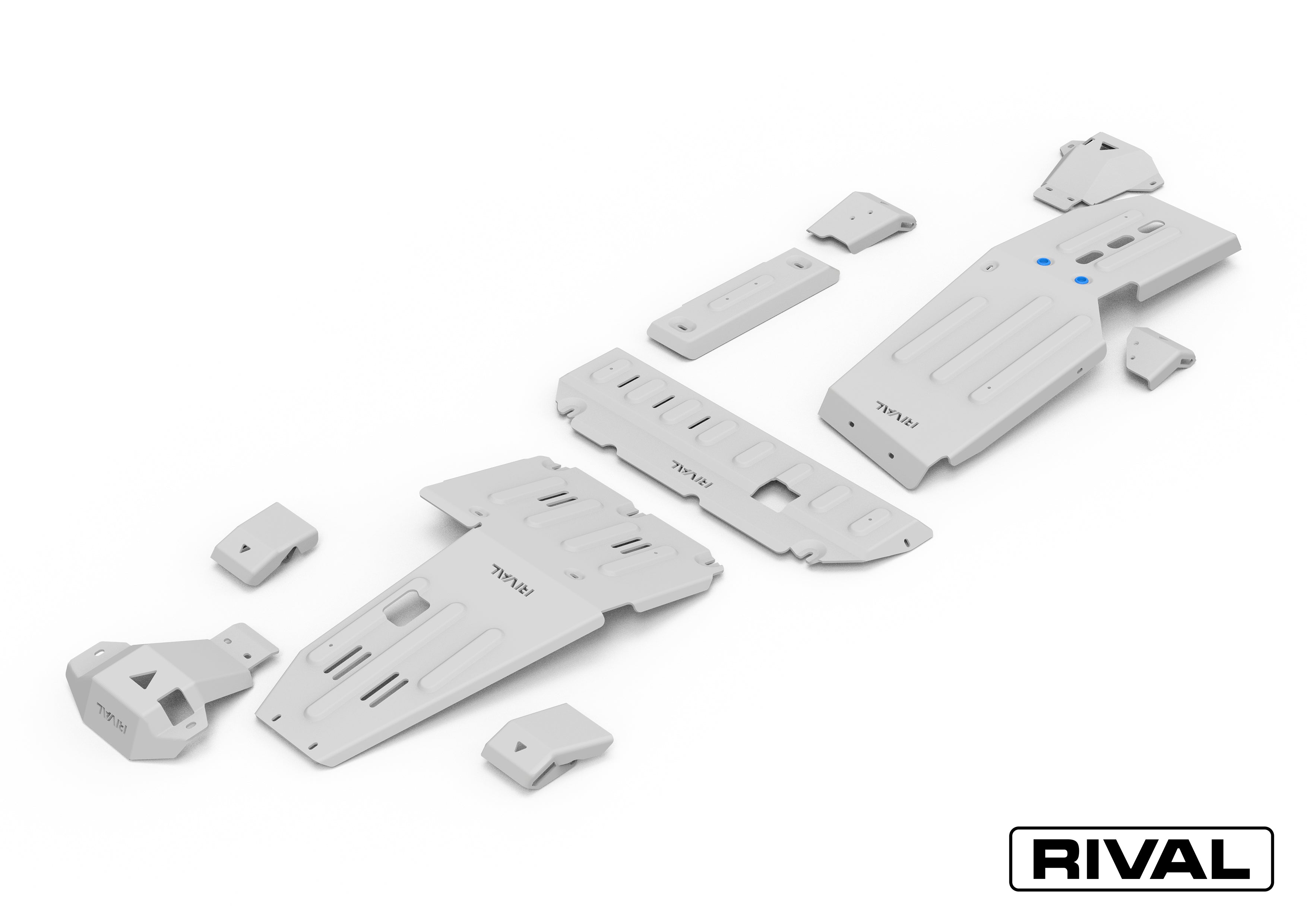 Unterfahrschutz-Set 6 mm Alu Ineos Grenadier 2023-; 3 l. / Benzin; 3 l. / Dieselkraftstoff