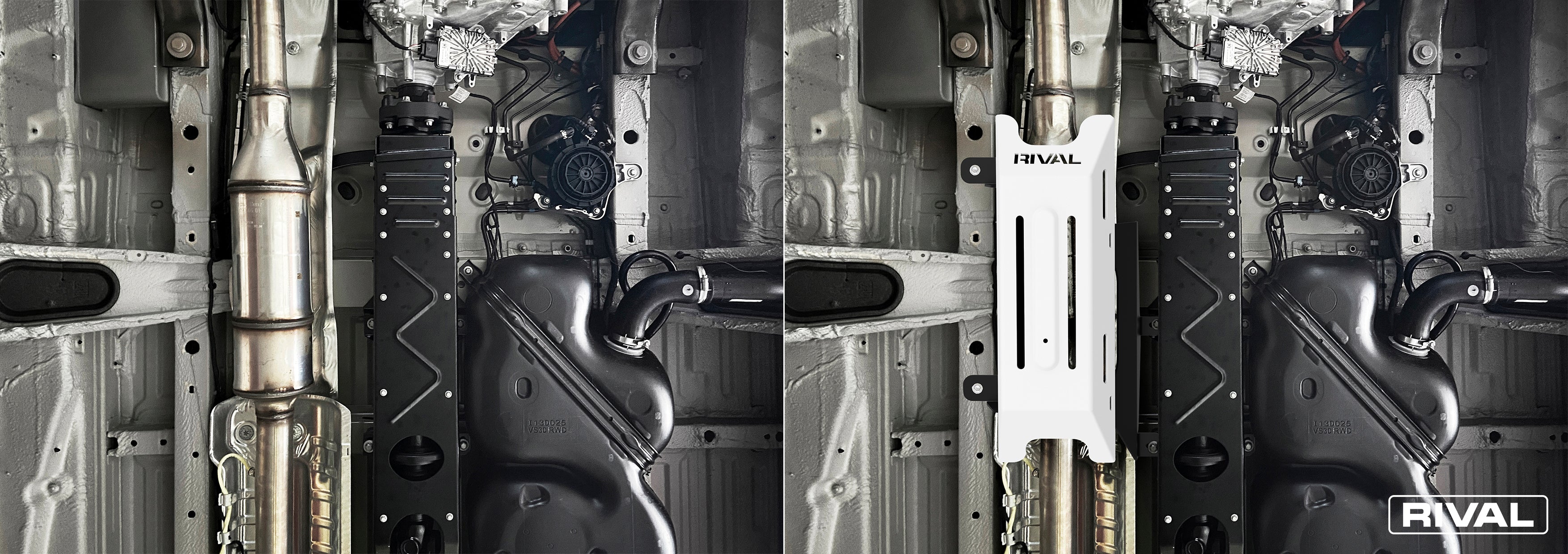 Auspuffschutz Mercedes-Benz Sprinter 2023-; 2,1 l. / Dieselkraftstoff