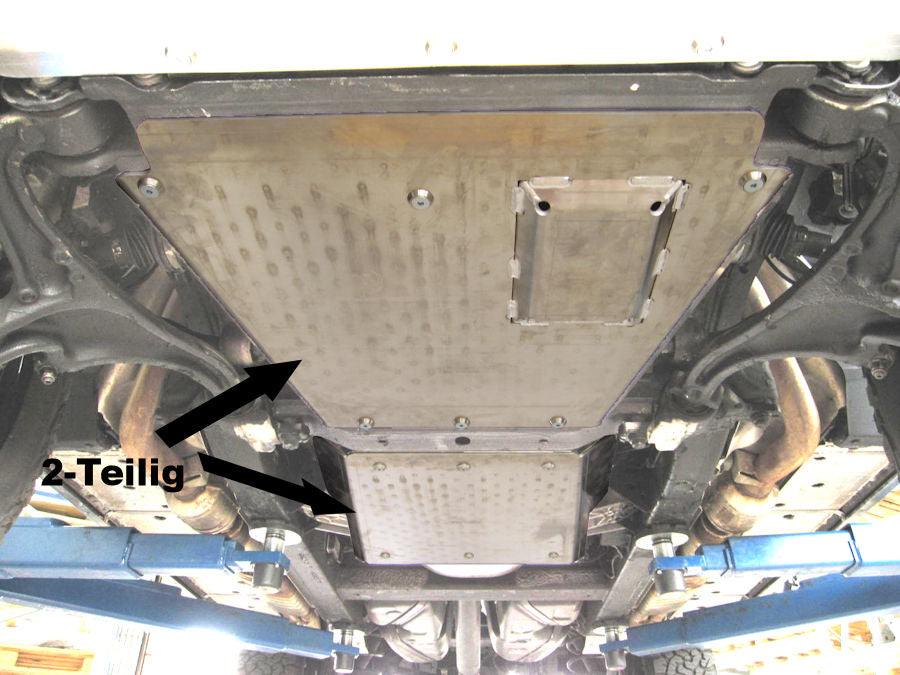 Unterfahrschutz Mercedes Benz G463A G500 ab 18 & G350D ab 19, Getriebe