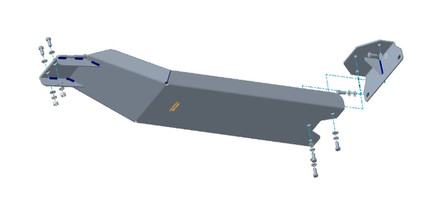 Unterfahrschutz INEOS Grenadier Getriebe