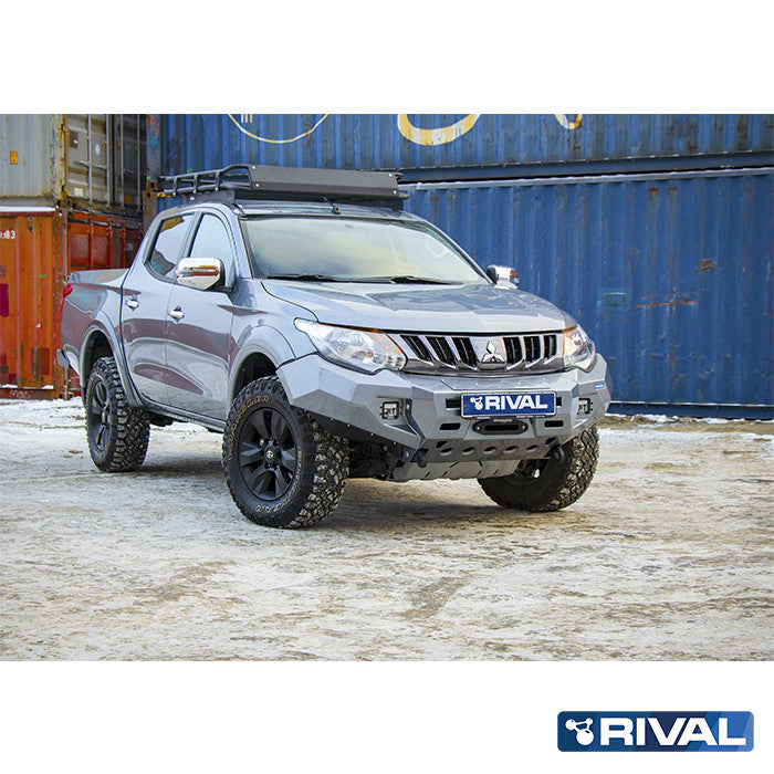 Alu HD-Seilwindenstoßstange für Mitsubishi L200 / Triton all (ohne Teilegutachten)