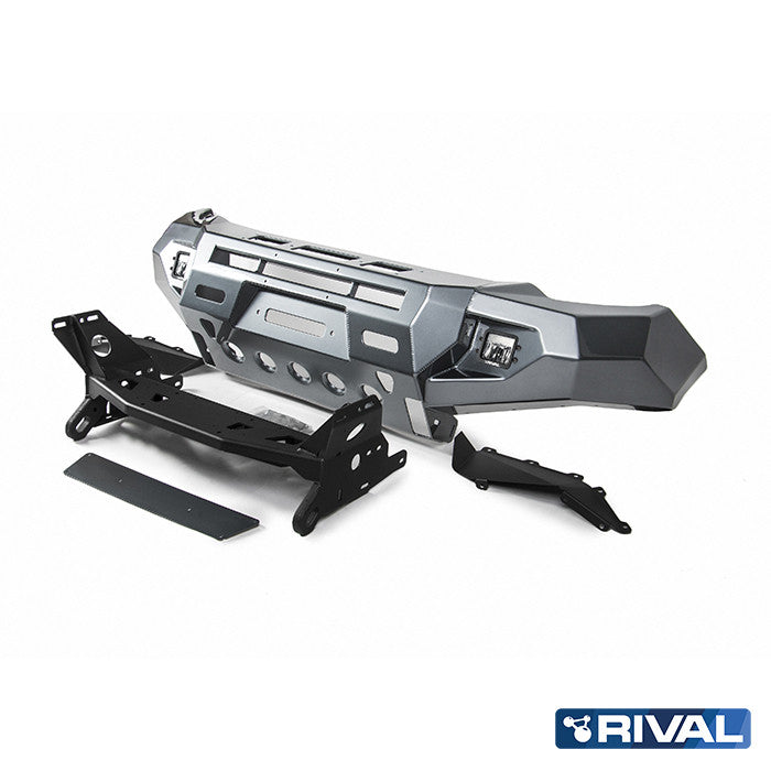 Alu HD-Seilwindenstoßstange für Mitsubishi L200 / Triton all (ohne Teilegutachten)