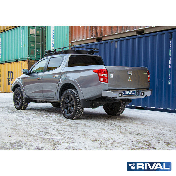 Alu HD-Heckstoßstange für Mitsubishi L200/Triton KL all