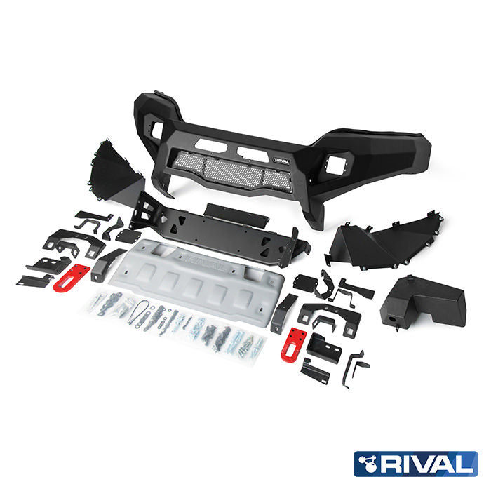 Alu HD-Seilwindenstoßstange für Mitsubishi L200 / Triton 2019- (ohne Teilegutachten)