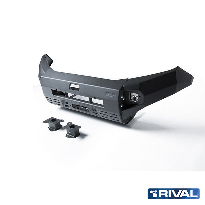 Alu HD-Seilwindenstoßstange für Nissan Navara D23 2,5D; 2,3D (incl. EURO6) (ohne Teilegutachten)