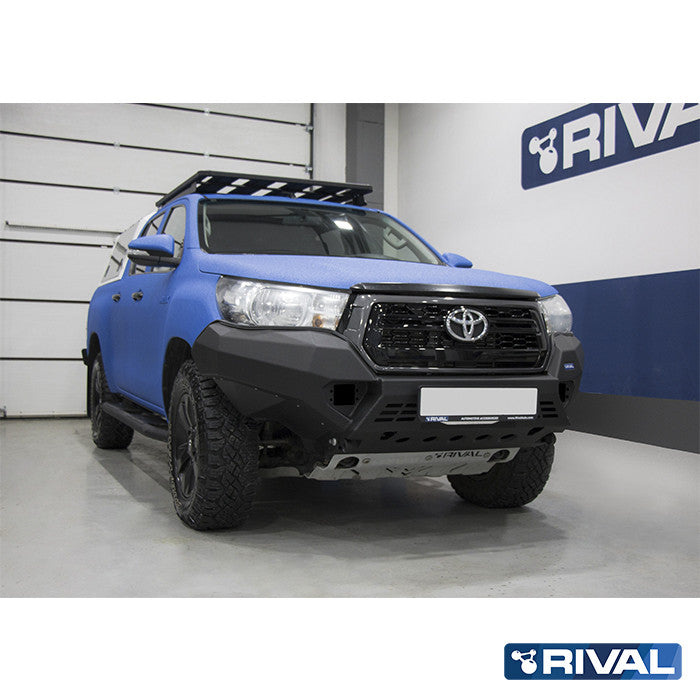 Alu HD-Seilwindenstoßstange für Toyota Hilux Executive/Rocco all (ohne Teilegutachten)