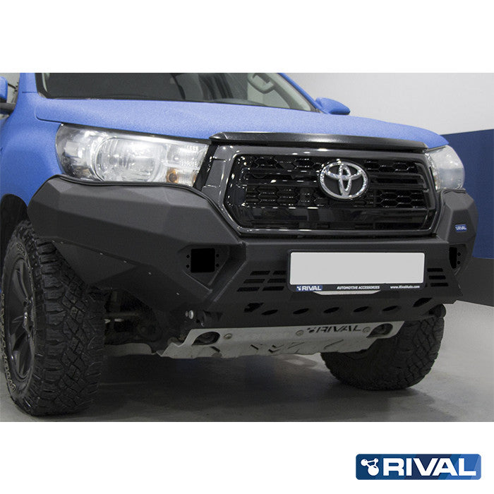Alu HD-Seilwindenstoßstange für Toyota Hilux Executive/Rocco all (ohne Teilegutachten)