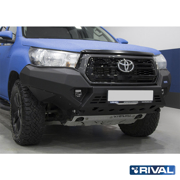 Alu HD-Seilwindenstoßstange für Toyota Hilux Executive/Rocco all (ohne Teilegutachten)