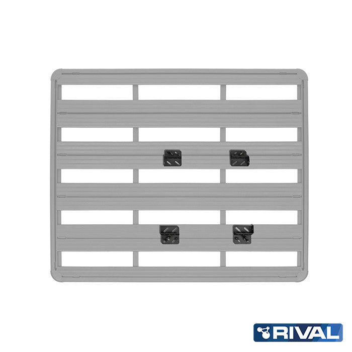 Universal Gepäckhalterung für modularen Dachgepäckträger RIVAL