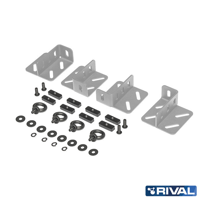 Universal Gepäckhalterung für modularen Dachgepäckträger RIVAL