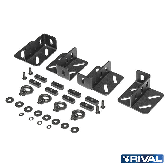 Universal Gepäckhalterung für modularen Dachgepäckträger RIVAL