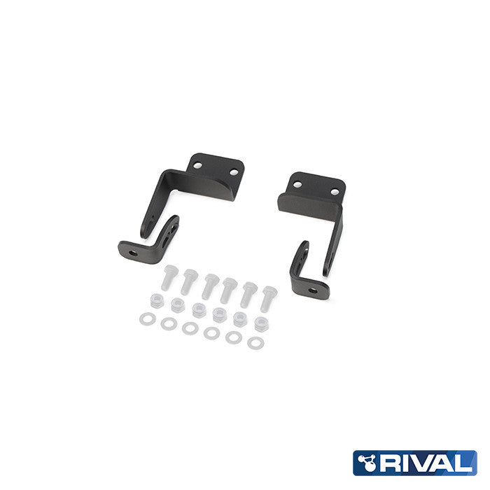 Universal LED-Lightbarhalterung für modularen Dachgepäckträger RIVAL
