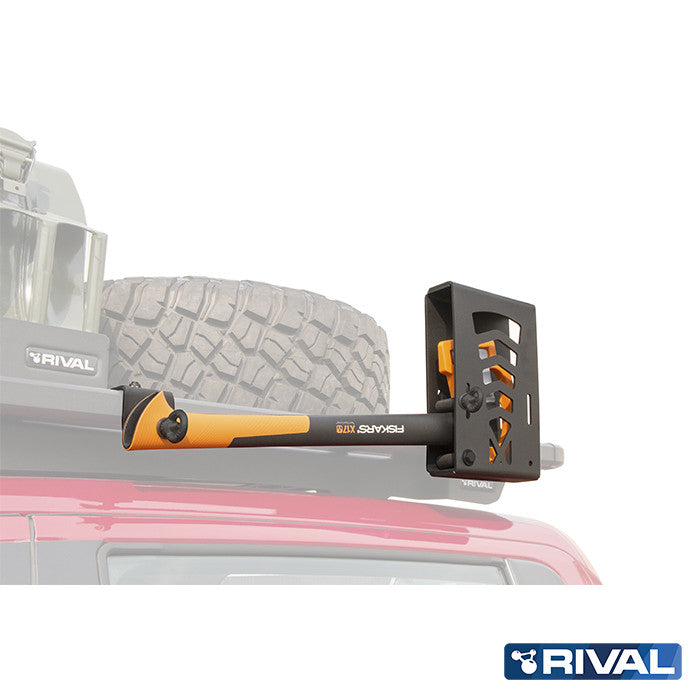 Axthalterung für modularen Dachgepäckträger RIVAL