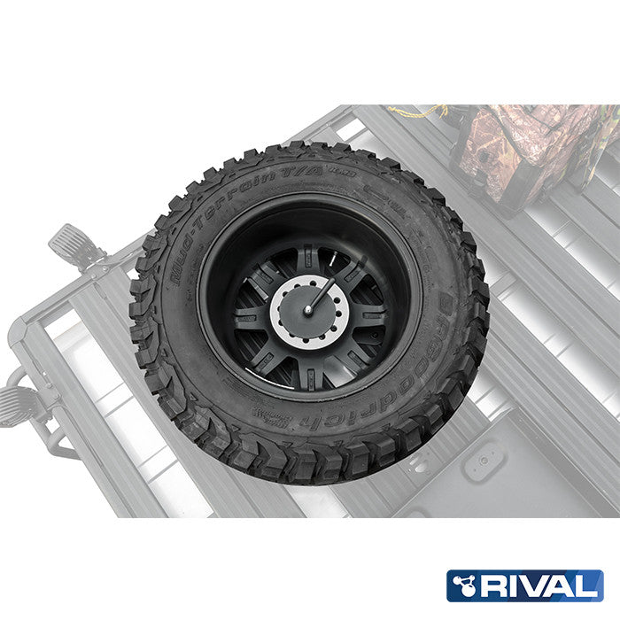 Reserveradhalterung für modularen Dachgepäckträger RIVAL