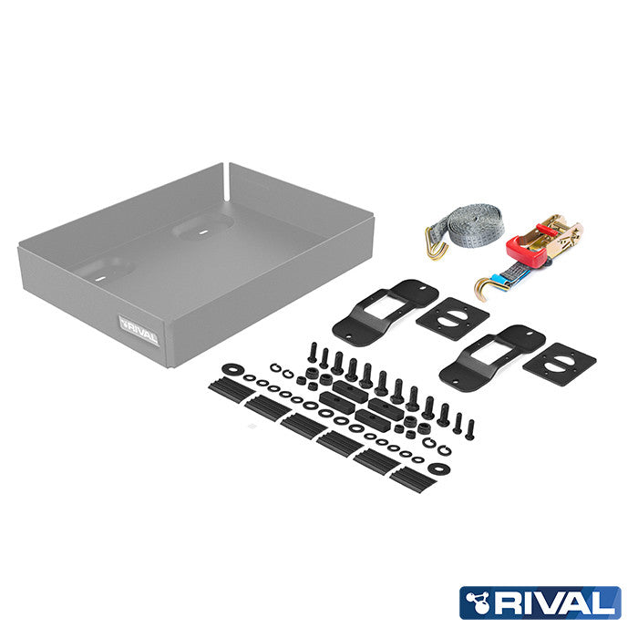 Jerry Can Halterung für modularen Dachgepäckträger RIVAL