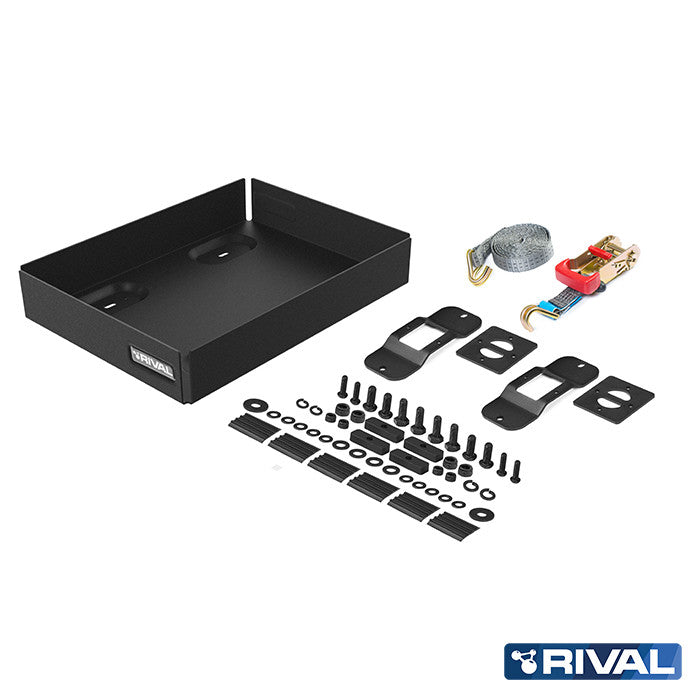 Jerry Can Halterung für modularen Dachgepäckträger RIVAL